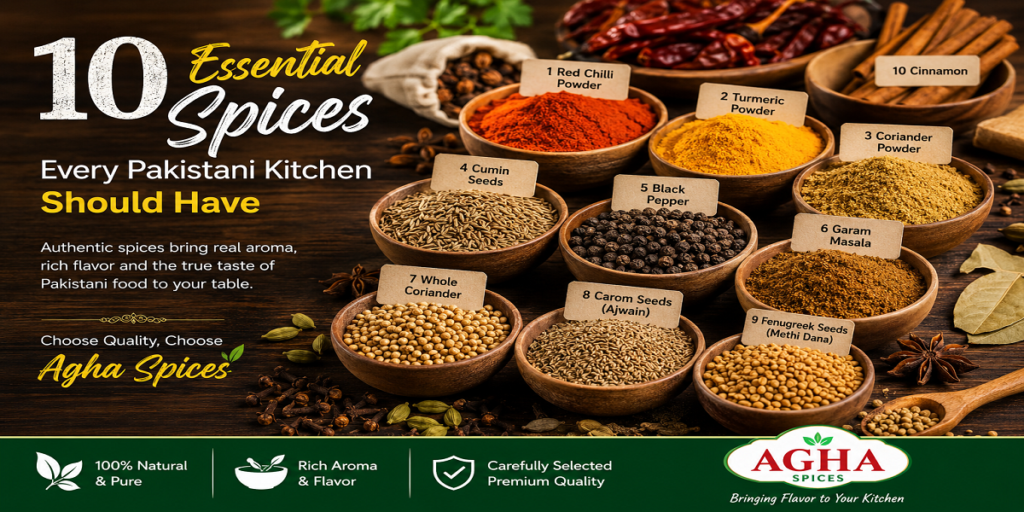 10 essential spices every pakistani kitchen should have